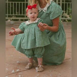 Lucia Christmas Baby Dress | Ivy City Co.